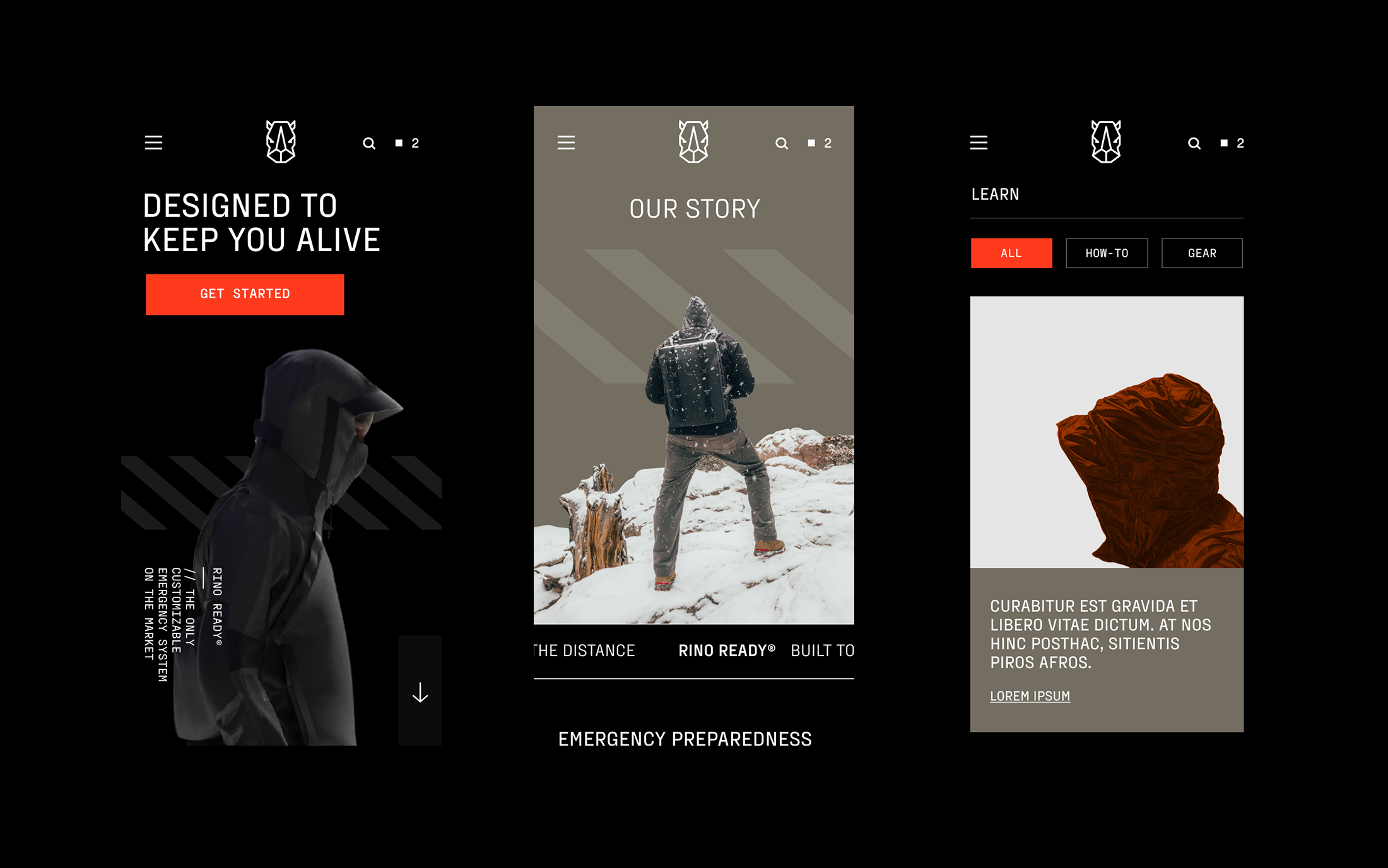 RINO Ready Mobile Designs